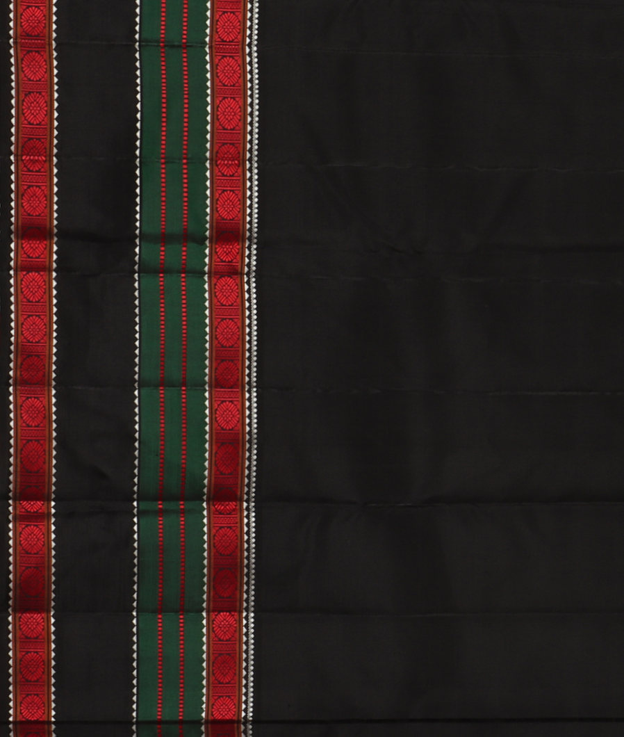 Green Handwoven Kanjivaram Silk Saree T3628023