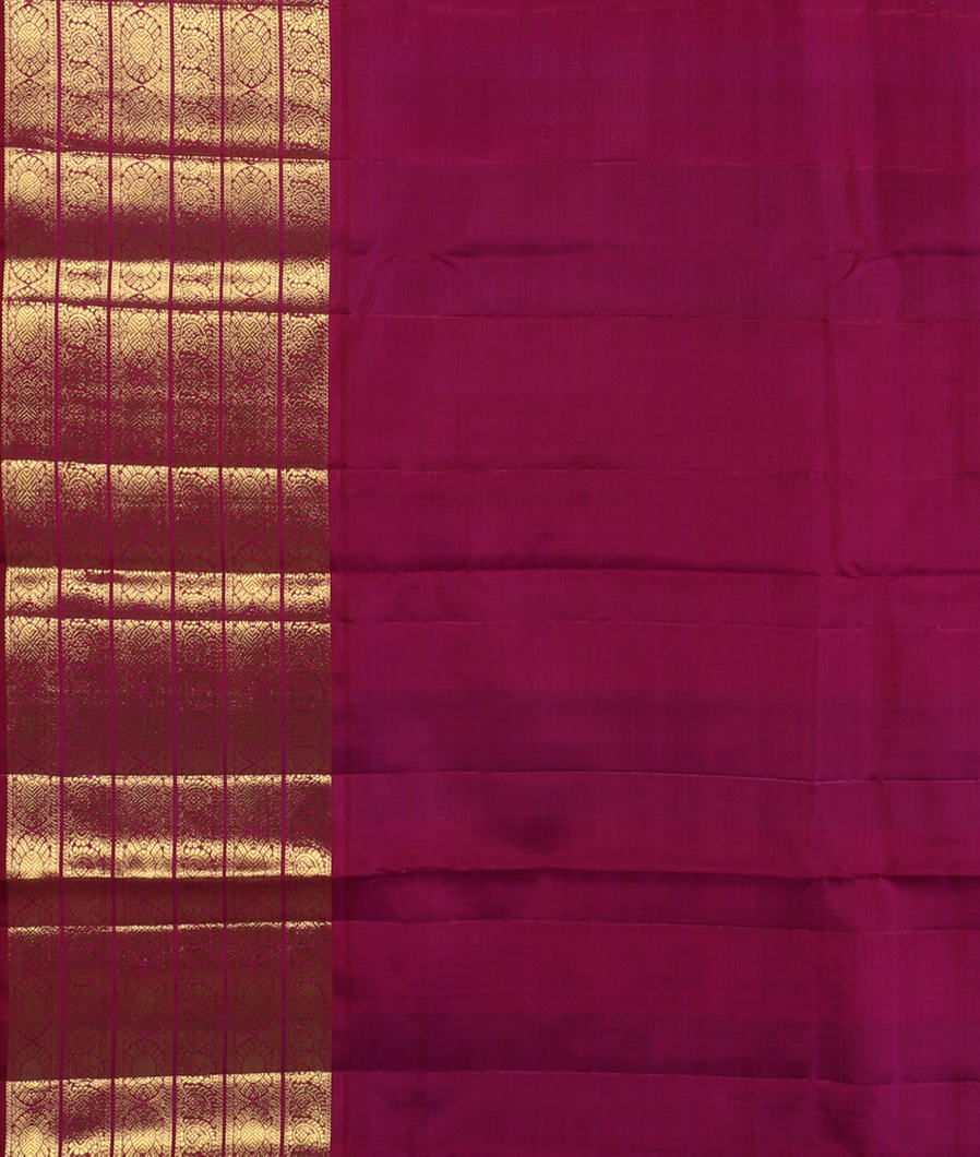 Green Handwoven Kanjivaram Silk Saree T3461173