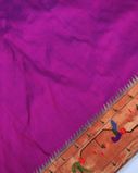 Purple Paithani Silk Saree T3334244