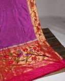 Purple Paithani Silk Saree T3334243