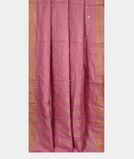 Pink Woven Tussar Saree T3633602