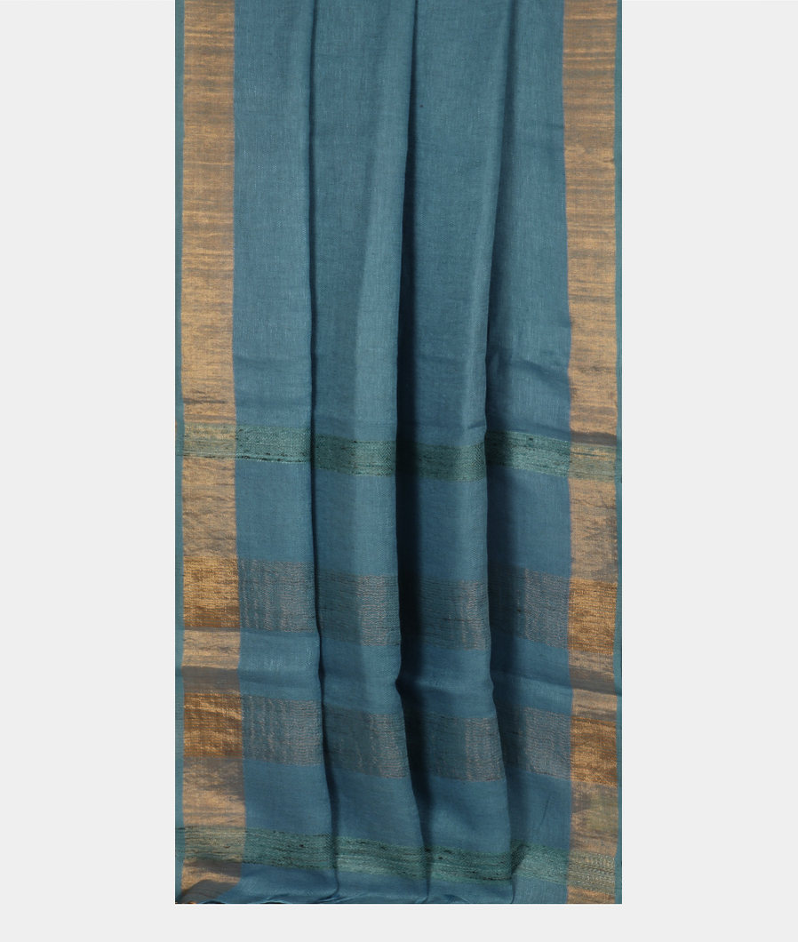 blue-handwoven-linen-saree-t329922-t329922-b