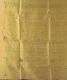 Yellow Kora Organza Hand Embroidery Saree T3545133