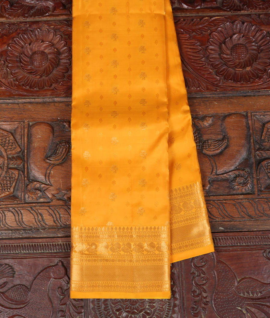 Yellow Soft Silk Saree T358572-image