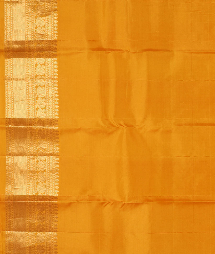 Yellow Soft Silk Saree T3585723