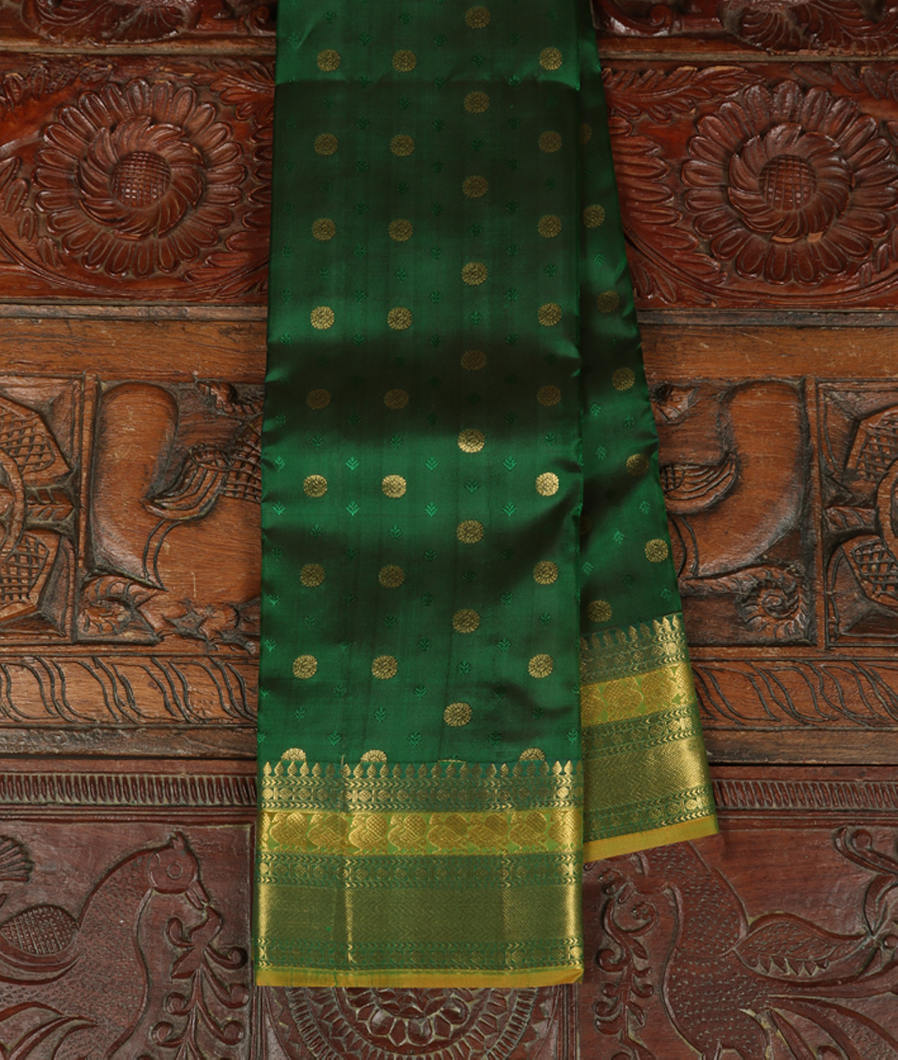 Green Soft Silk Saree T358583-image