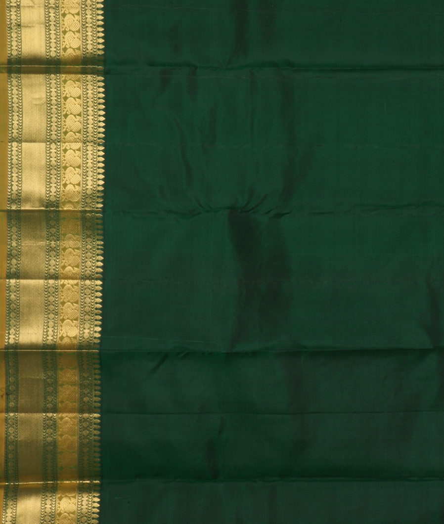Green Soft Silk Saree T3585833