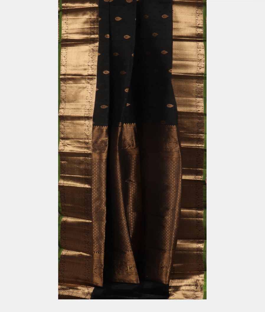 Black Soft Silk Saree T3585272