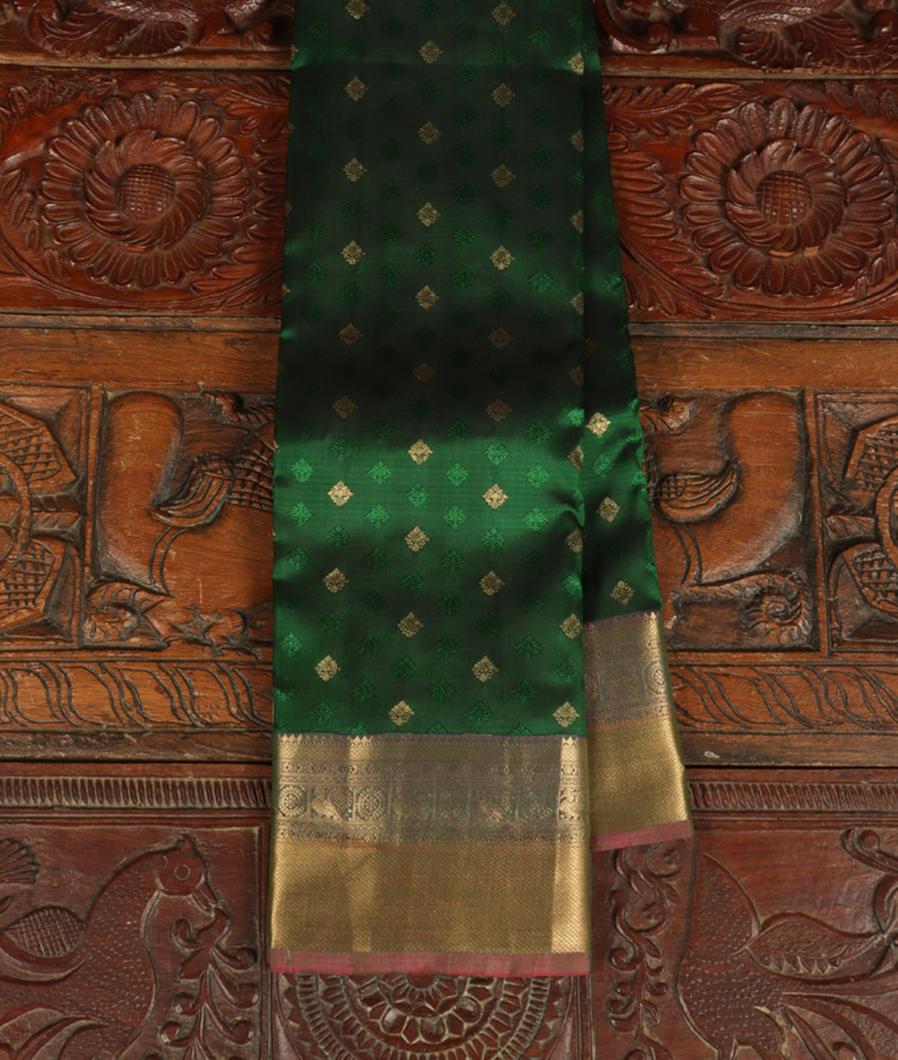 Green Soft Silk Saree T358416-image