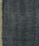 Bluish Grey Tussar Printed Saree T3633673