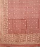 Pink Tussar Embroidery Saree T3636344