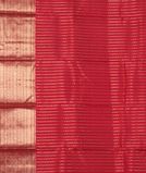 Red Handwoven Kanjivaram Silk Saree T3620273