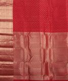 Red Handwoven Kanjivaram Silk Saree T3620274
