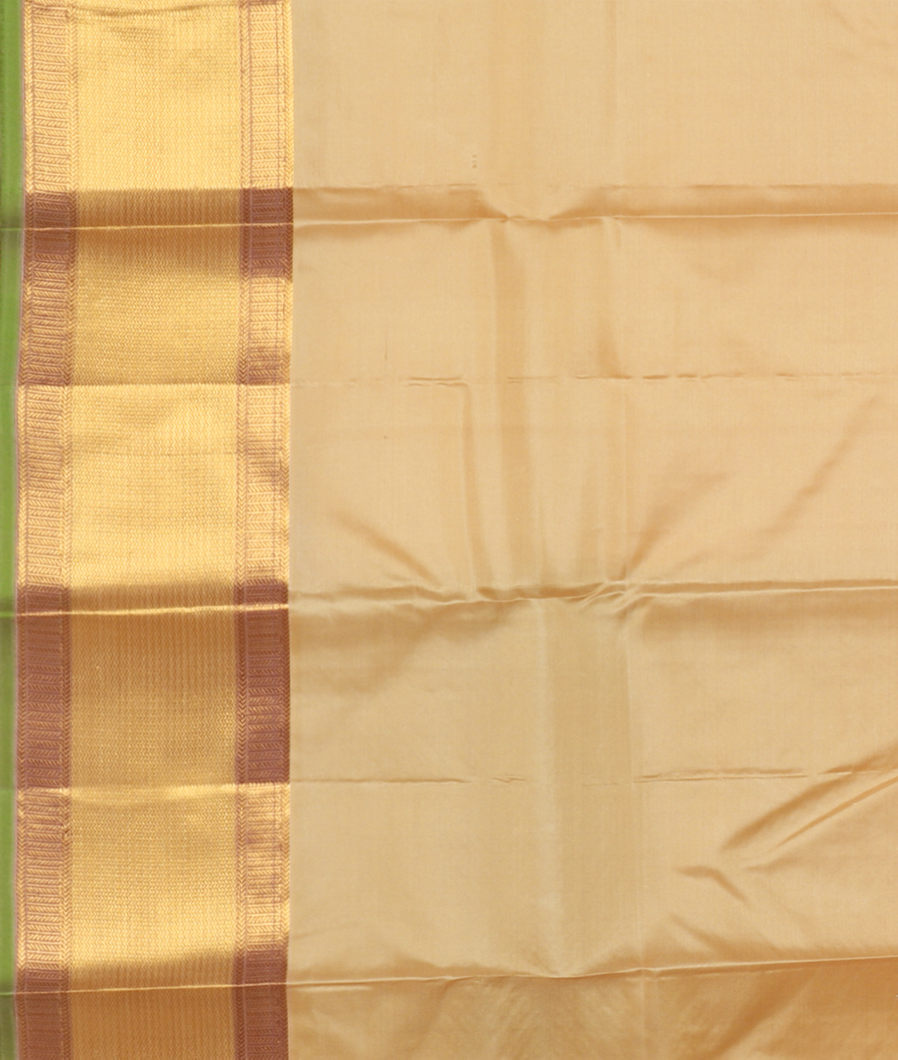 Cream Soft Silk Saree T2536313