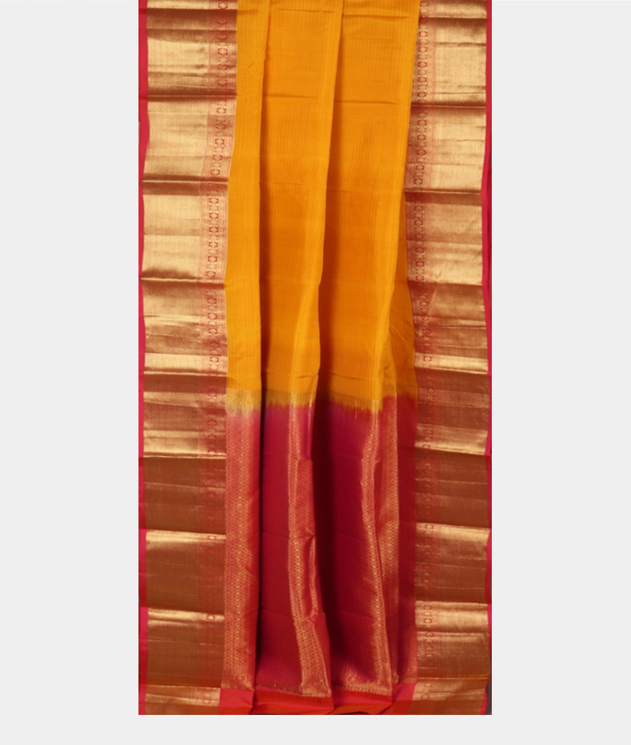 Yellow Soft Silk Saree T2960932