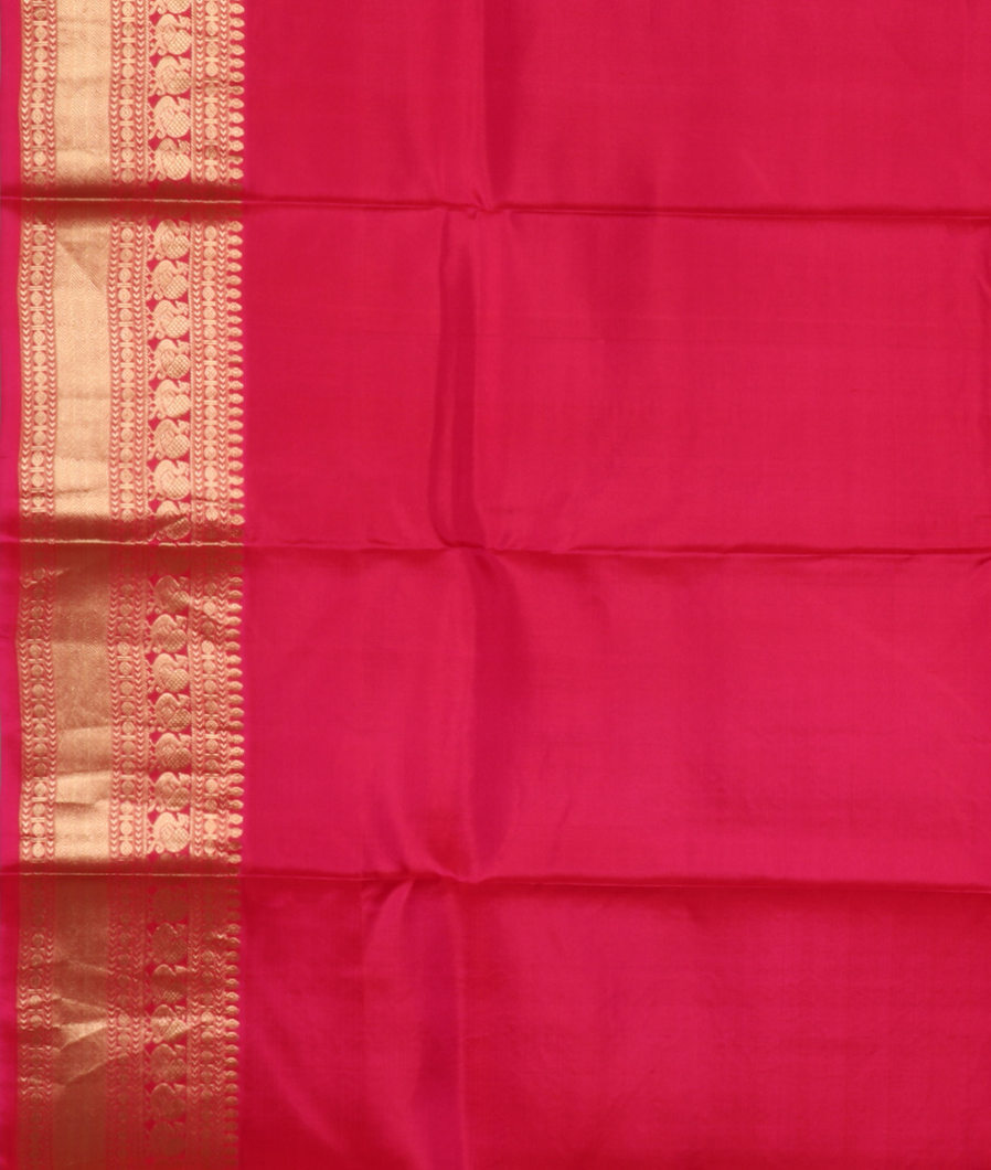 Orange Soft Silk Saree T959073