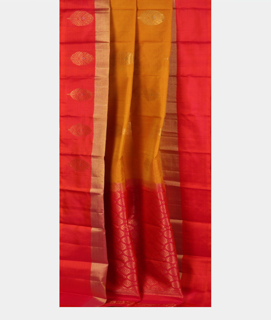 Yellow Soft Silk Saree T3621202