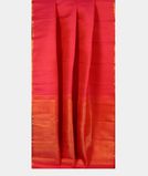 Pinkish Orange Handwoven Kanjivaram Silk Saree T3616842