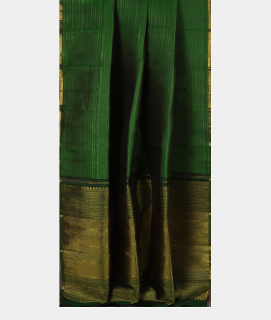 Green Handwoven Kanjivaram Silk Saree T3616832