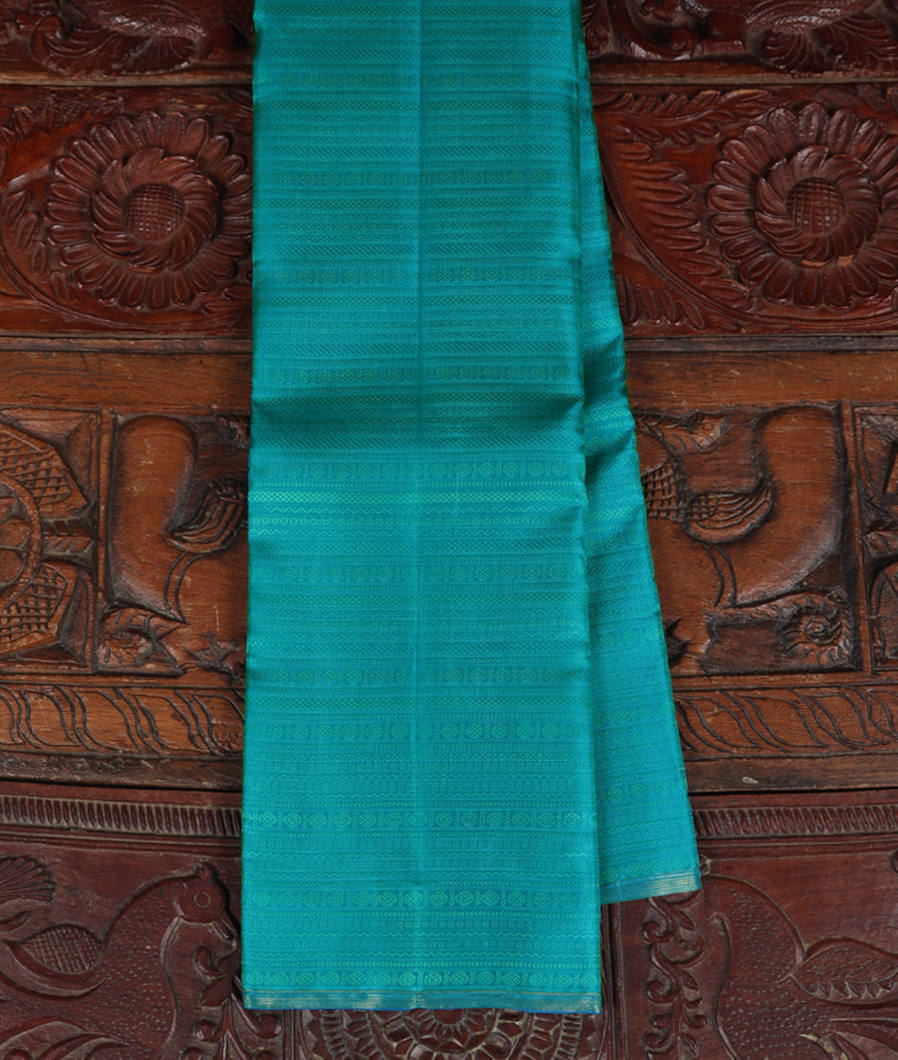 Blue Handwoven Kanjivaram Silk Saree T361070-image