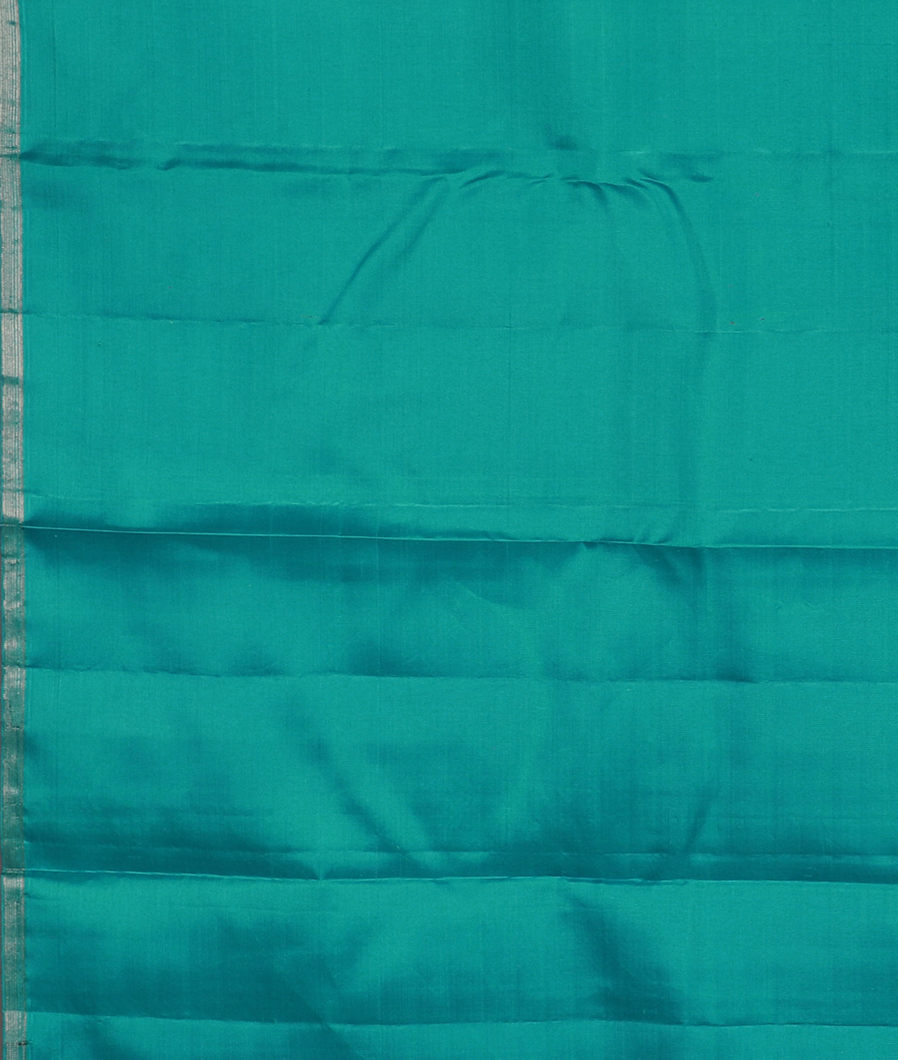 Blue Handwoven Kanjivaram Silk Saree T3610703