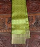 Yellowish Green Handwoven Kanjivaram Silk Saree T3620121