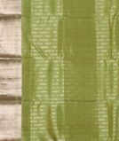 Yellowish Green Handwoven Kanjivaram Silk Saree T3620123