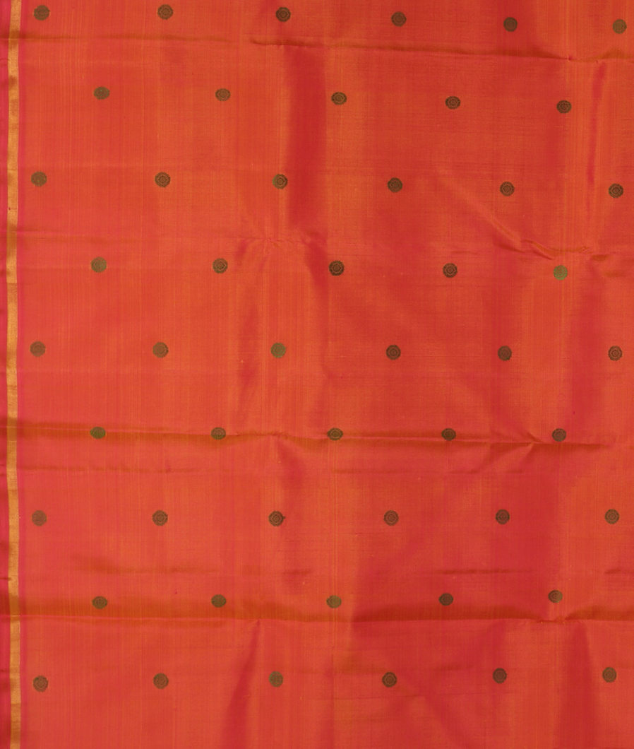 Yellow Handwoven Kanjivaram Silk Saree T3606473