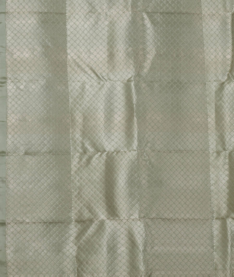 Green Handwoven Kanjivaram Silk Saree T3601523