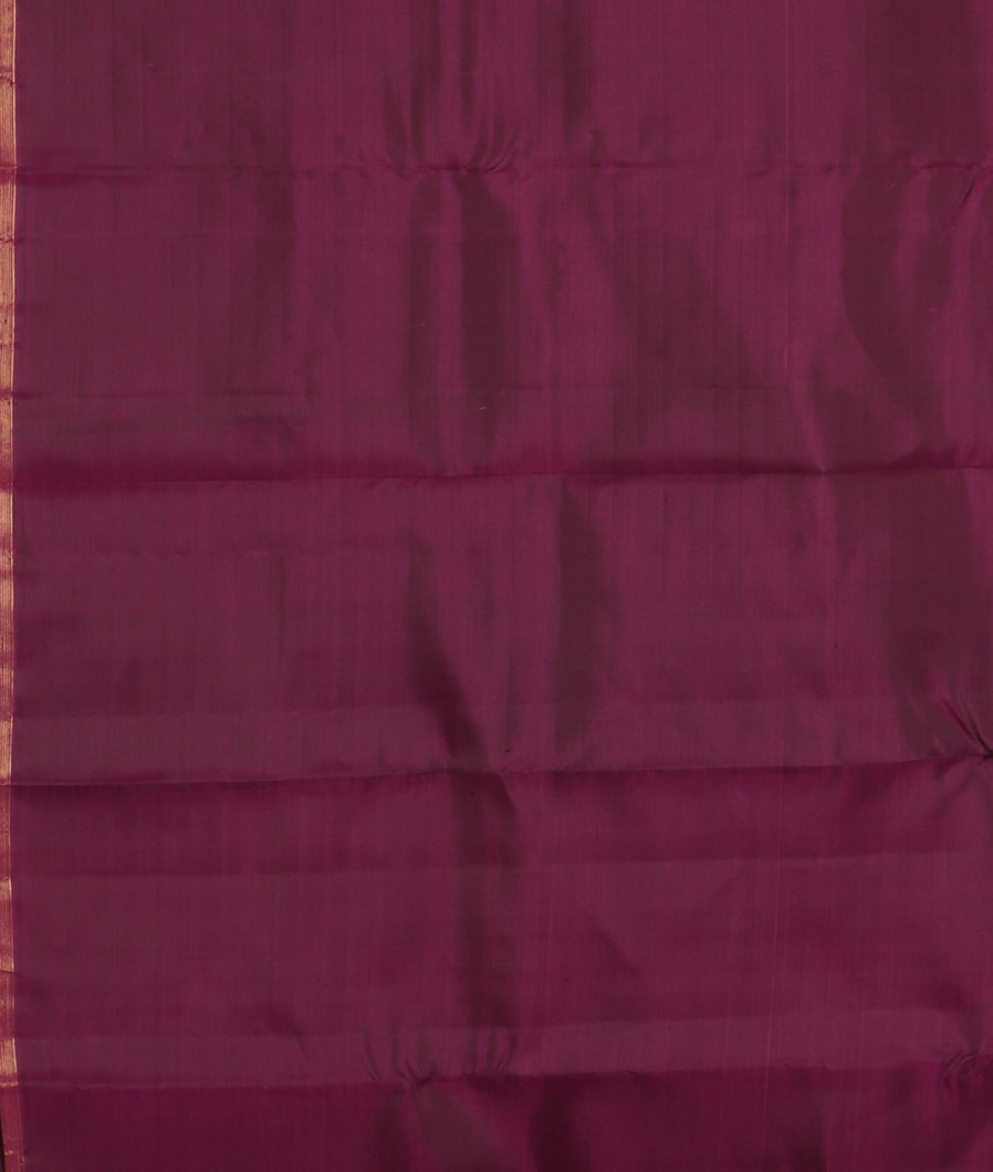 Purple Handwoven Kanjivaram Silk Saree T3610693