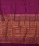 Purple Handwoven Kanjivaram Silk Saree T3610694