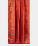 Orangish Pink Handwoven Kanjivaram Silk Saree T3511622