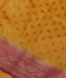 Yellow Banaras Tussar Saree T3668041