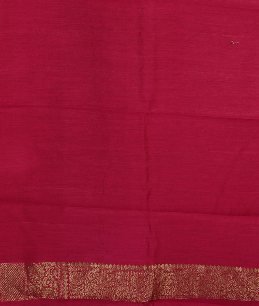 Pink Banaras Tussar Saree T3668463