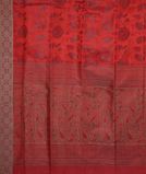 Red Soft Silk Saree T3634844