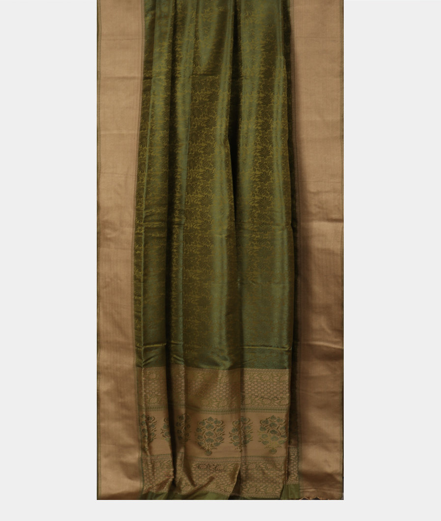 Green Soft Silk Saree T3634652