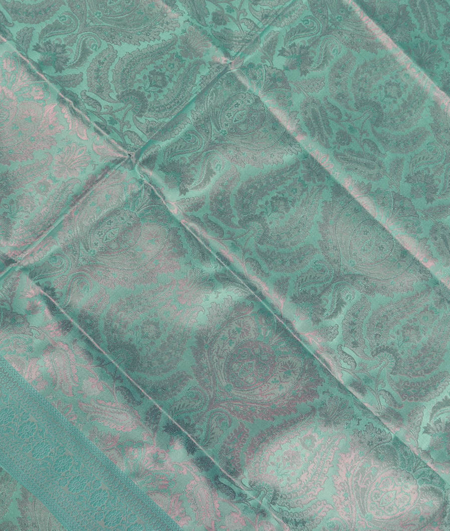 Green Soft Silk Saree T363490-image