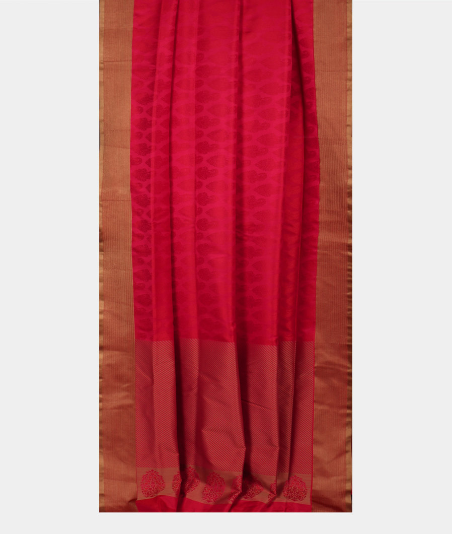 Magenta Soft Silk Saree T3634692