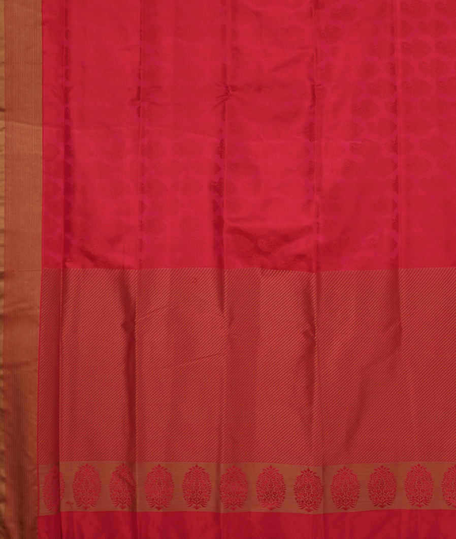 Magenta Soft Silk Saree T3634694