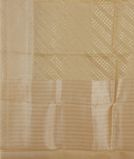 Yellow Banaras Organza Saree T3672014