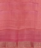 Multicolour Banaras Organza Saree T3561353