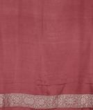 Dark Beige Banaras Silk Saree T3009153