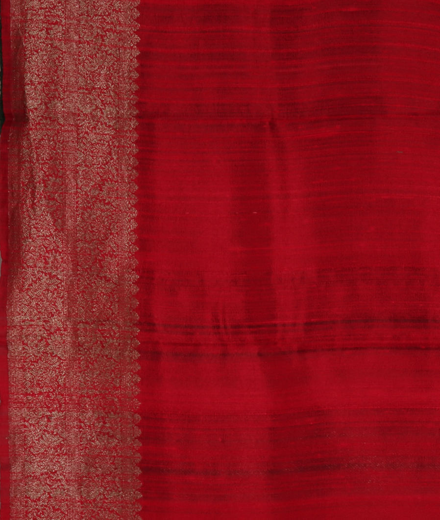 Green Banaras Tussar Saree T3393023