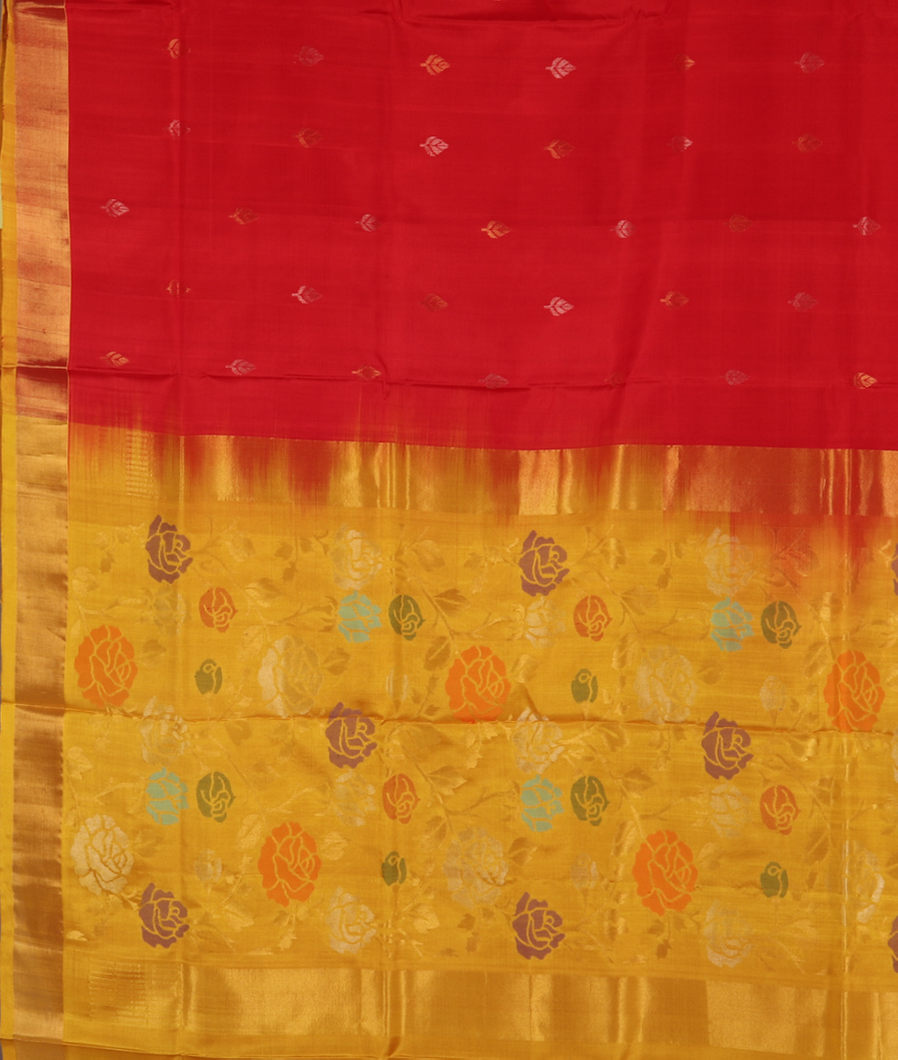 Red Uppada Silk Saree T3661194