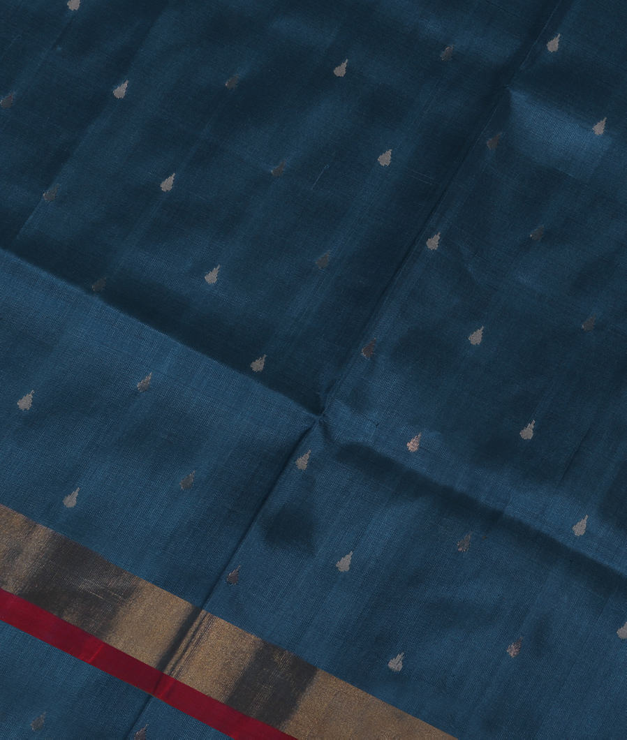Blue Uppada Silk Saree T366116-image