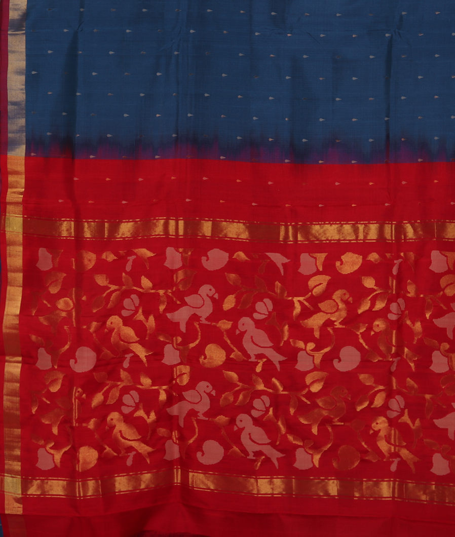 Blue Uppada Silk Saree T3661164