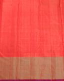 Red Handwoven Kanjivaram Silk Saree T3679433