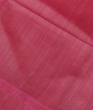 Pink Handwoven Linen Saree T3253951