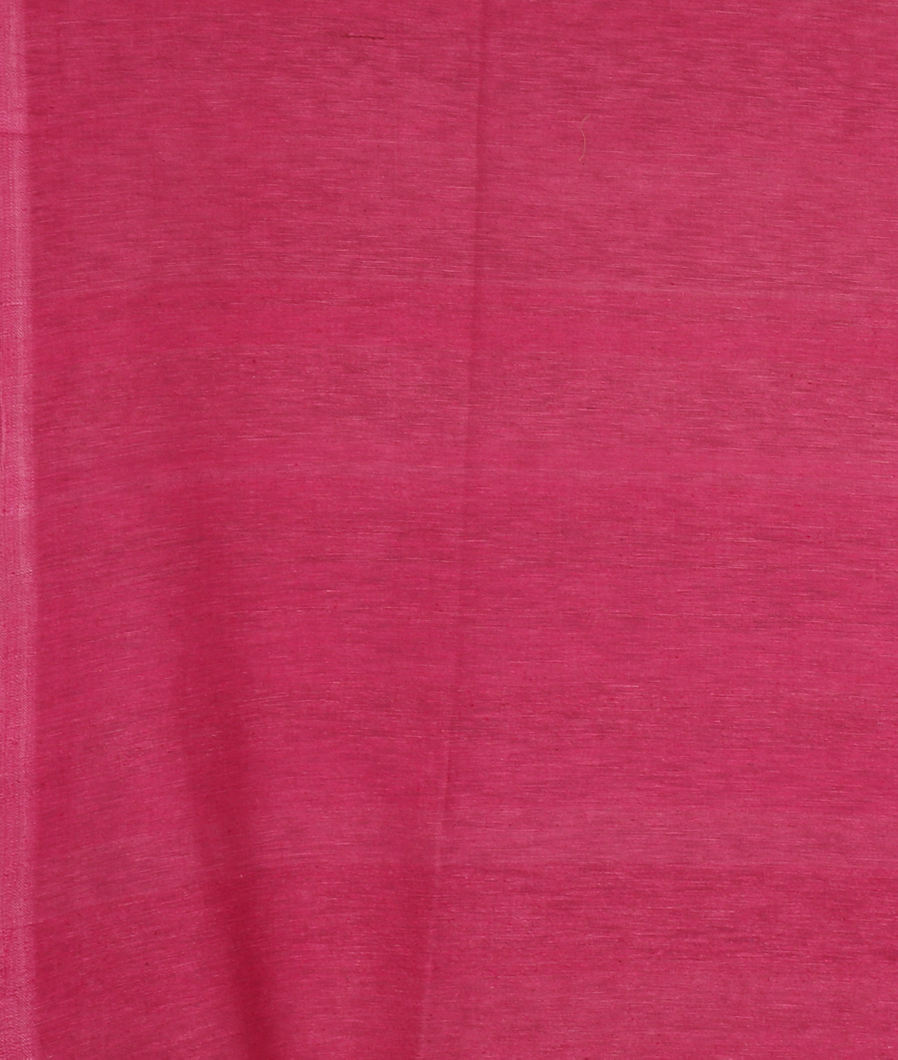Pink Handwoven Tussar Saree T3253953