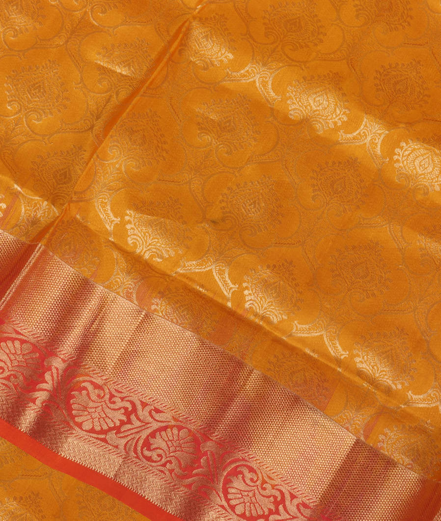 Yellow Soft Silk Saree T338976-image
